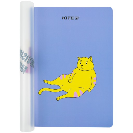 ZÁPISNÍK ZÁPISNÍK DENNÍK A5+ MODRÁ MAČIATKA KITE