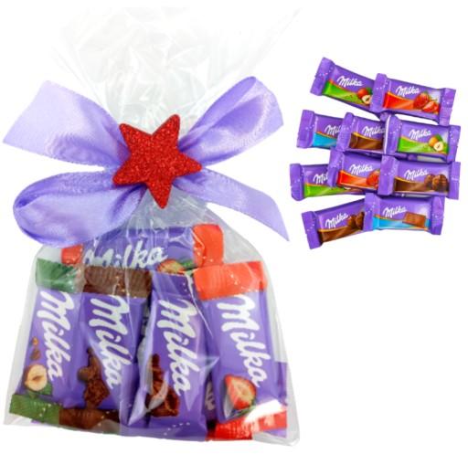 Súprava Balenie čokolád Milka Naps 10ks darček pre Mikuláša