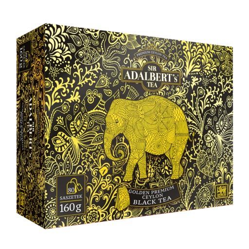 ADALBERTOV ČAJ ZLATÝ PREMIUM ČIERNY ČAJ 80tb