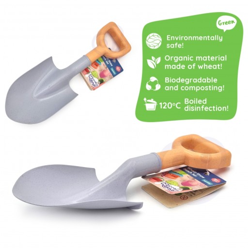 WOOPIE GREEN Lopatka na piesok 33 cm BIOLOGICKY ROZLOŽITEĽNÝ BIO MATERIÁL