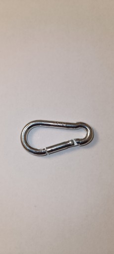 KARABÍNA POZINKOVANÁ 4MM NA LANÁ 4X40MM