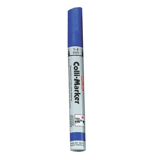 Permanentná vodotesná fixka Herlitz - Modrá