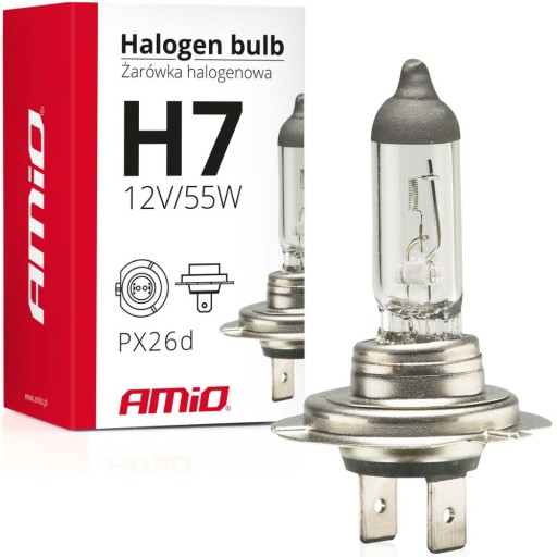 HALOGÉNOVÁ AUTOŽIAROVKA H7 12V 55W UV filter