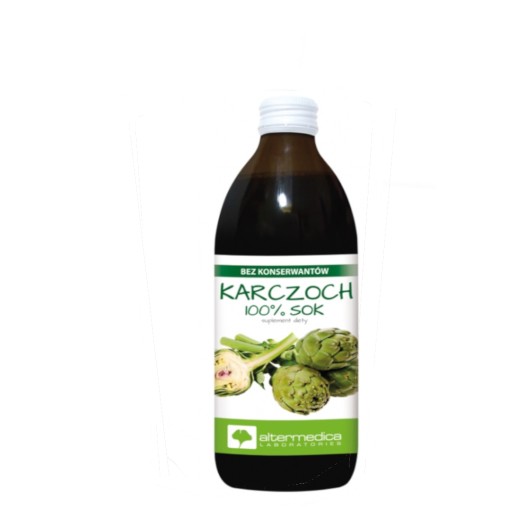 ARTICHOKOVÁ ŠŤAVA 500ml ALTER MEDICAL