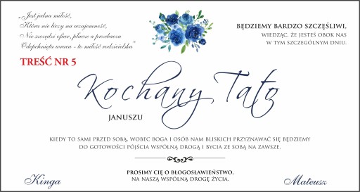 Svadobné oznámenia s PERSONALIZÁCIOU pre rodičov
