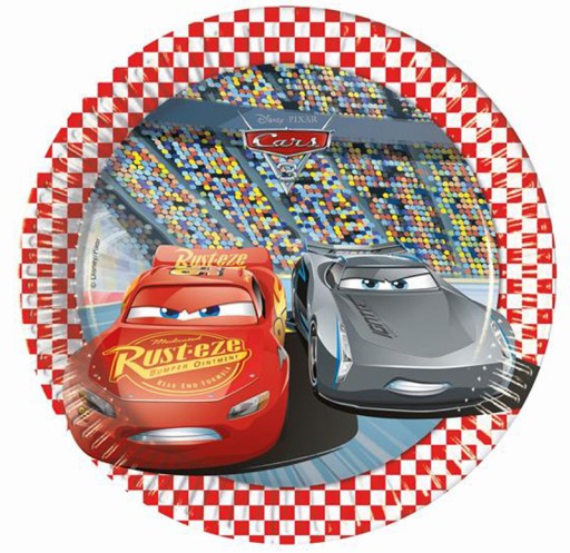CARS narodeninové poháre Autá Zygzak autá vozidlá narodeninová oslava 8 ks