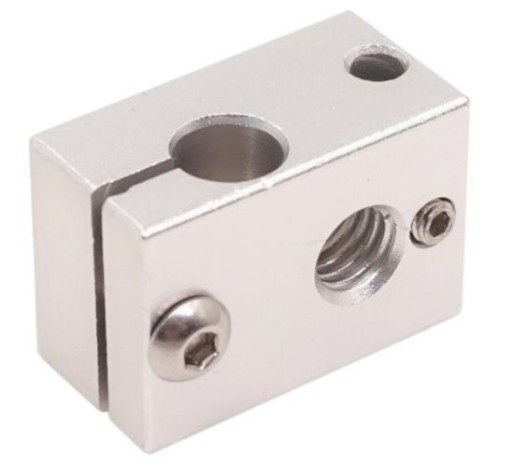OHRIEVACÍ BLOK HLAVY E3D V6 PT-100 - VÝMENA