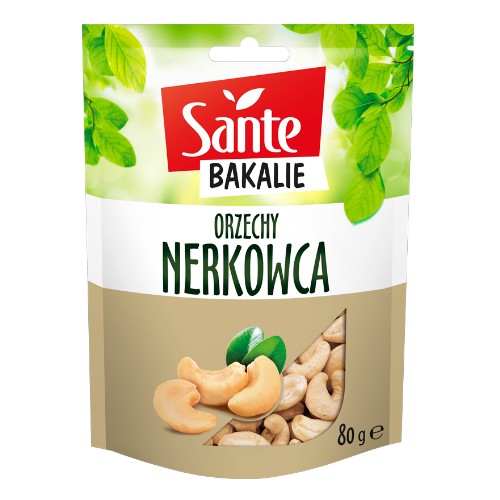 Sante Bakalia Kešu oriešky 80g Omega kyseliny