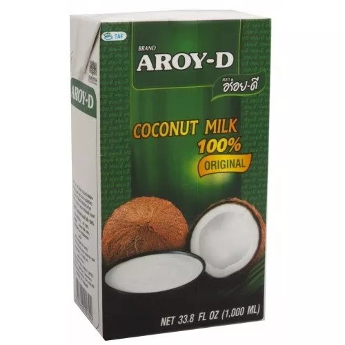 Aroy-D kokosové mlieko 1L - bez konzervantov!!!