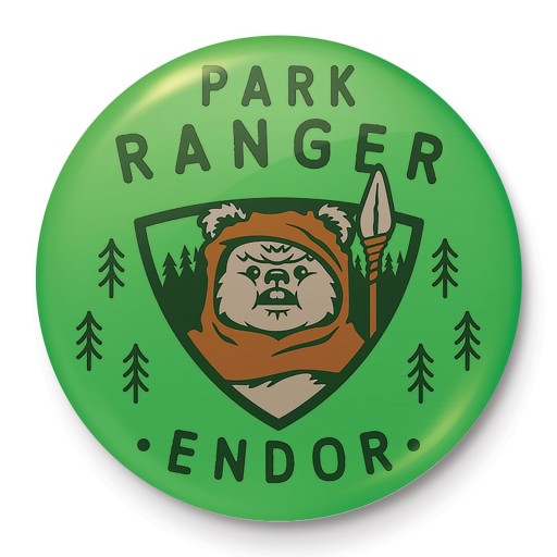 Špendlík na batoh Star Wars Park Ranger na oblečenie