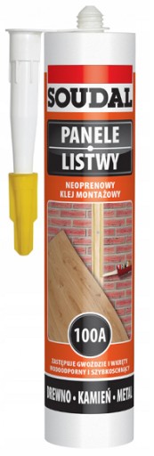 MONTÁŽNE LEPIDLO SOUDAL 100A 300ML