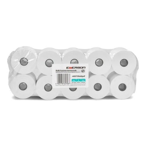 Termorolka 57mm x 30m pre pokladnicu EMERSON, 10 ks.