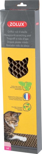 Kartónové škrabadlo ZOLUX s Catnip 11x4x45 cm