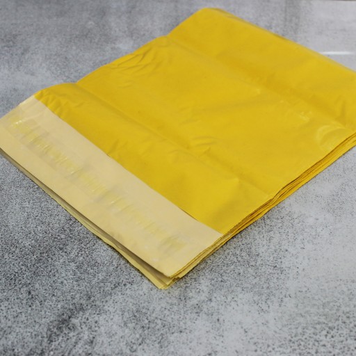 KURIÉRSKE FÓLIOVÉ BALENIA FÓLIE BAL 260x350mm B4 50 ks ŽLTÉ FÓLIOVÉ OBÁLKY