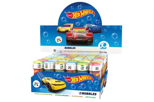 DISNEY HOT WHEELS MYDLOVÉ BUBLINY 60 ml + LABYRINTOVÁ HRA
