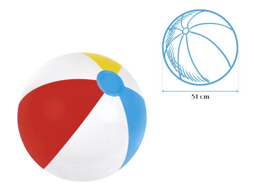 Nafukovacia plážová lopta Bestway 51 cm 31021