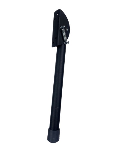 Pätka zámku garážových dverí čierna 30 cm pre dvere