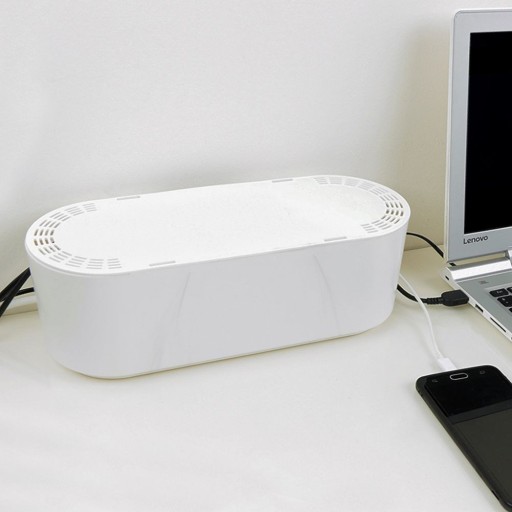 ORGANIZER box, box na uloženie káblov, kancelárske predlžovacie lišty