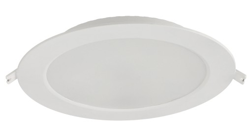 LED stropné svietidlo, zápustné, zápustné, 18W, 1980lm, 4000K, biele