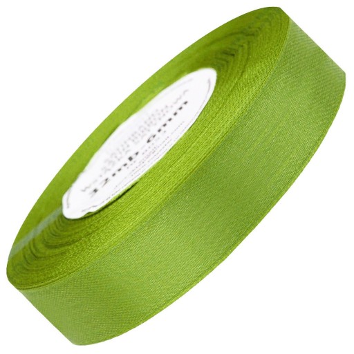 SATÉNOVÁ STUHA zelená 25mm - 32mb