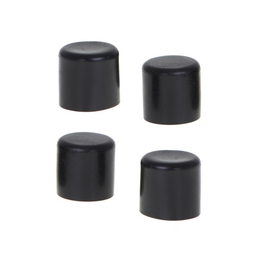Nábytkové poťahy nôh stoličiek 19mm čierne
