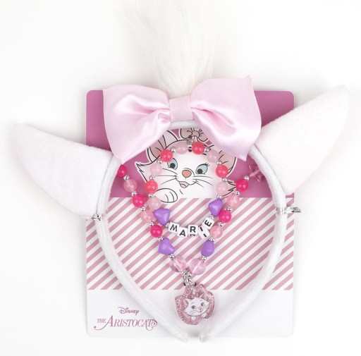 Sada šperkov Disney Marie Aristocrat pre dievčatá - 3 kusy