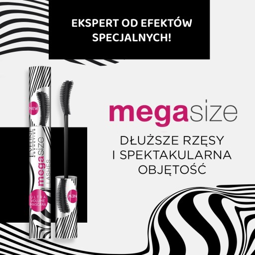 Mascara Eveline Cosmetics Mega Size Lashes