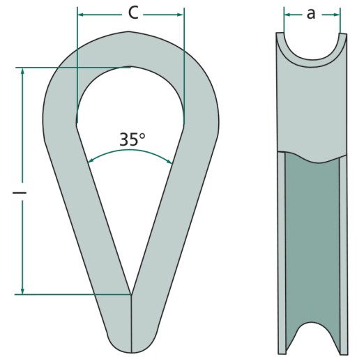 Chomątko 3 mm 3 mm 19 mm 12 mm ŽULA