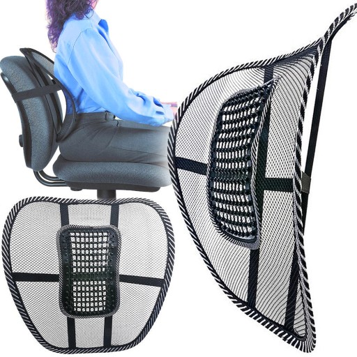BEDROVÁ OPIERKA CHRBTA Ergonomická podložka s masážnym prístrojom do kresla