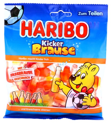 HARIBO Kicker Brause ovocné marshmallows 175g DE