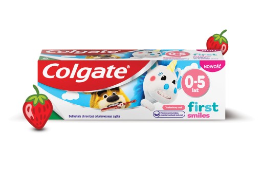 Zubná pasta Colgate Kids First Smiles pre deti od 0 do 5 rokov