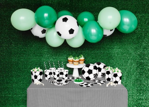 Papierové taniere FUTBAL 18 cm 6 ks na narodeniny fanúšika