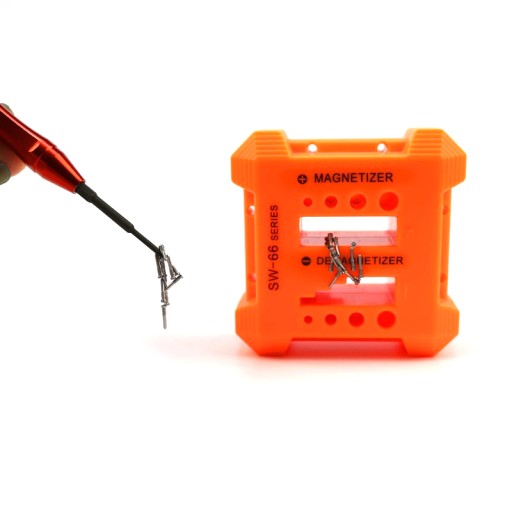 MAGNETIZÁTOR DEMAGNETIZÁTOR PRE SKRUTKOVAČKY, SKRUTKOVACIE BITKY