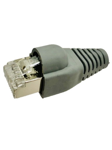 Zástrčka RJ45 s krytom kat.6, tienená AWG 26-24, 1 kus