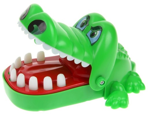 Arkádová hra Crocodile Caiman u zubára Sick Tooth pre rodinné deti