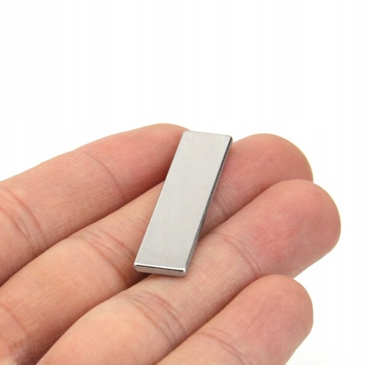 40x10x2 mm SILNÉ MAGNETY NEODYMIOVÉ MAGNETY