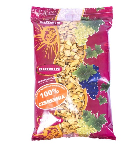 Drevené štiepky na údenie a grilovanie. - 100% čerešňa 450 g