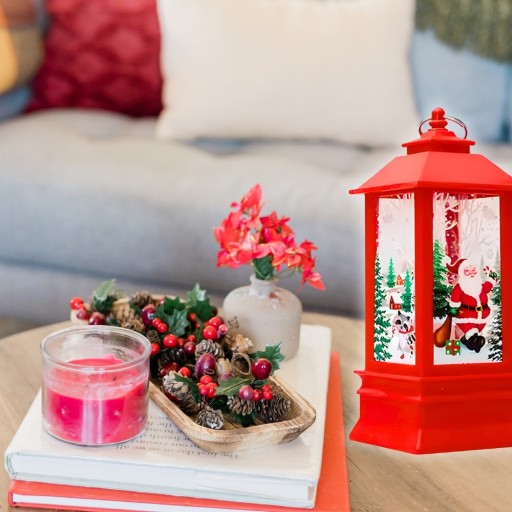 LAMPIÓN LAMPIÓN SANTA CLAUS ADVENT VIANOČNÝ ADVENT LED RORÁTY DEKORATÍVNE