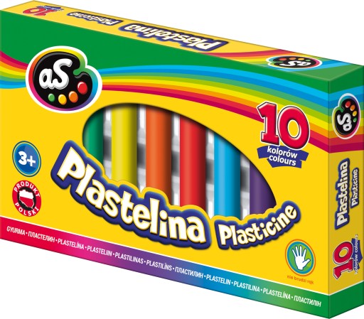 Plastelína Ako 10 ks.