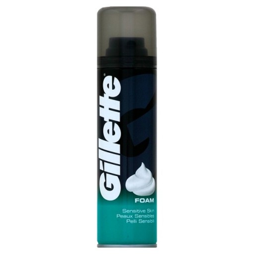 Pena na holenie GILLETTE Sensitive 200 ml