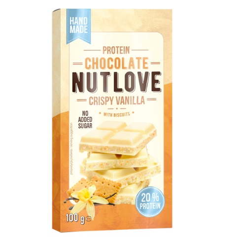 ALLNUTRITION NUTLOVE PROTEÍNOVÁ ČOKOLÁDA 100G PROTEÍNOVÁ ČOKOLÁDA BEZ CUKRU