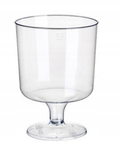 Poháre na víno, pohár na zmrzlinu, 200 ml, 10 ks