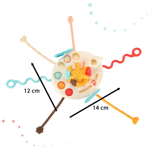 MONTESSORI BABY SENSORY HRAČKA PRE DETI DO KOČÍKU LABUŤ