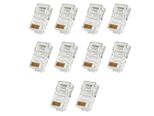 100KS x SVORKY ZÁSTRČKA RJ45 RJ 45 RJ-45