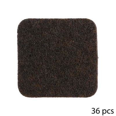 Sada 120 ks nábytkových podložiek BLACK FELT