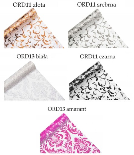 ORGANZA ORD x1 svadobná výzdoba svadobné prijímanie bežec na prijímanie