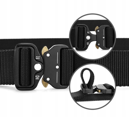 Reverzný vojenský taktický popruh QR Belt