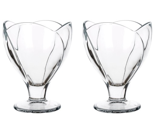 PASABAHCE TULIPOVÉ ZMRZLINOVÉ DEZERTNÉ POHÁRKY 300 ml