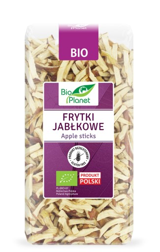 JABLKOVÉ BEZLEPKOVÉ BIO HRANOLKY 100 g - BIO LET