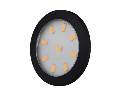 LED EYEL XL ČIERNA 3W NEUTRÁLNY ORBIT-XL-CZ-40K-01W